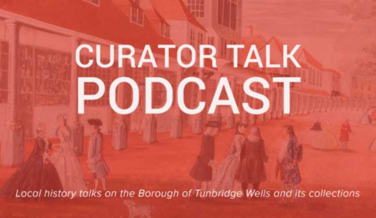 curator talk podcast poster