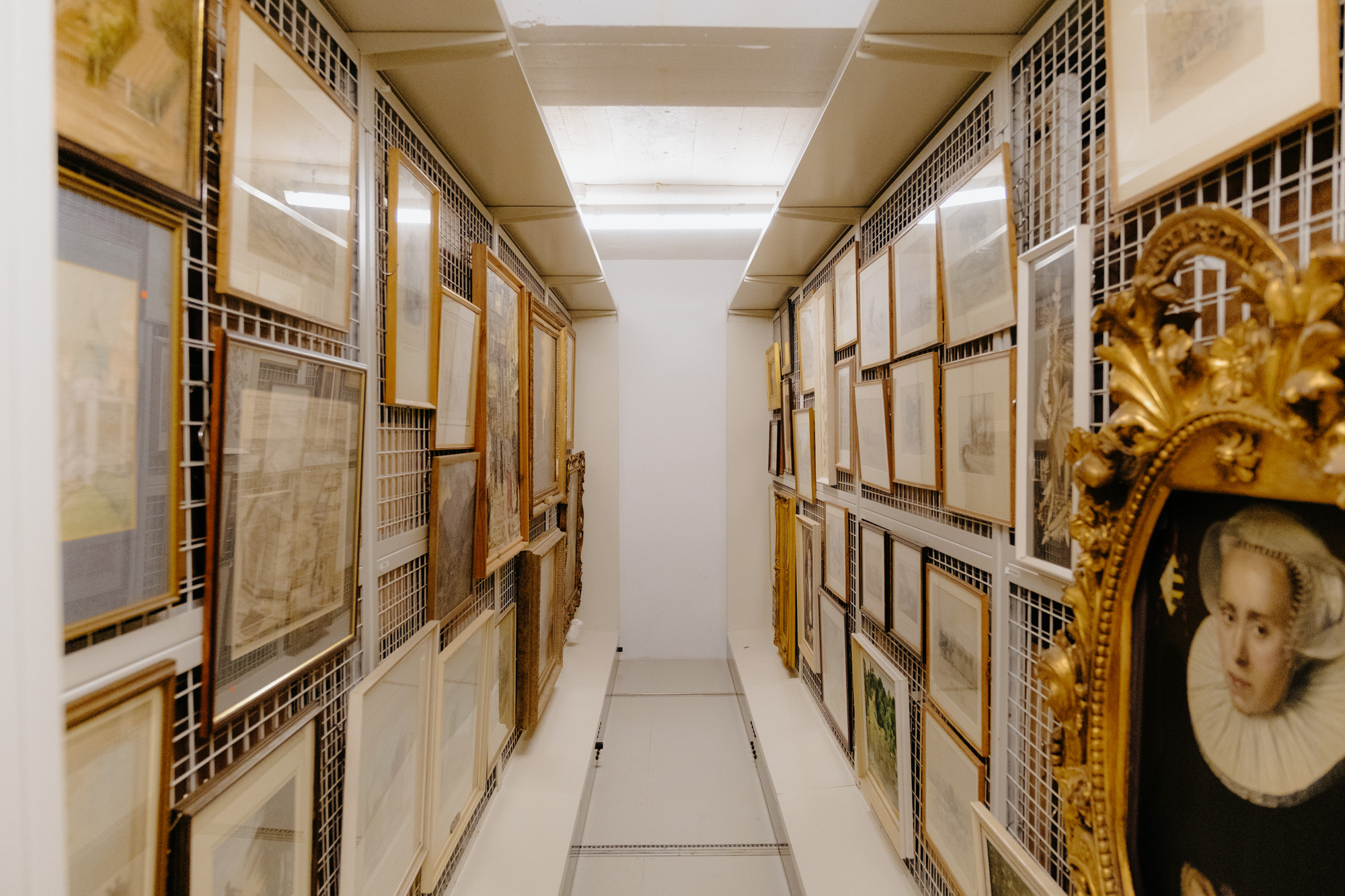 TheAmelia-Archive-26 Paintings in storage