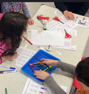 children learning