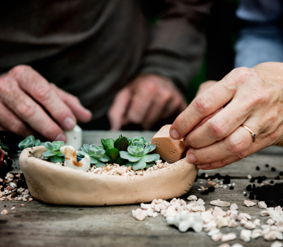 Sensing Culture: Group for blind & partially sighted adults sensory art