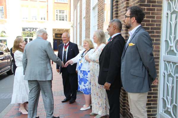 A Royal Visit for The Amelia Scott