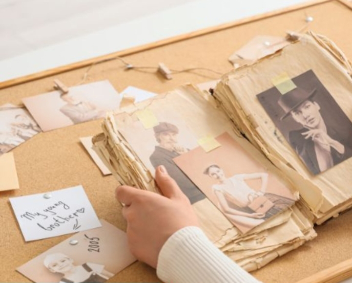 Studying photographs and other archives